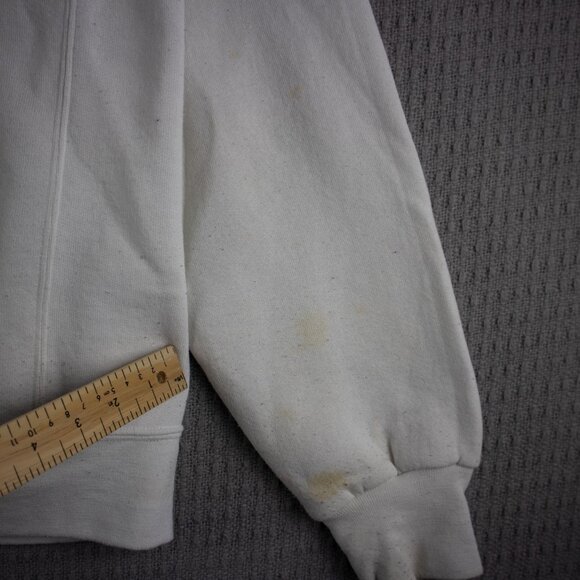 Russell Athletic Holy Cross Sweater Spell Out Mens Medium - Picture 8 of 8